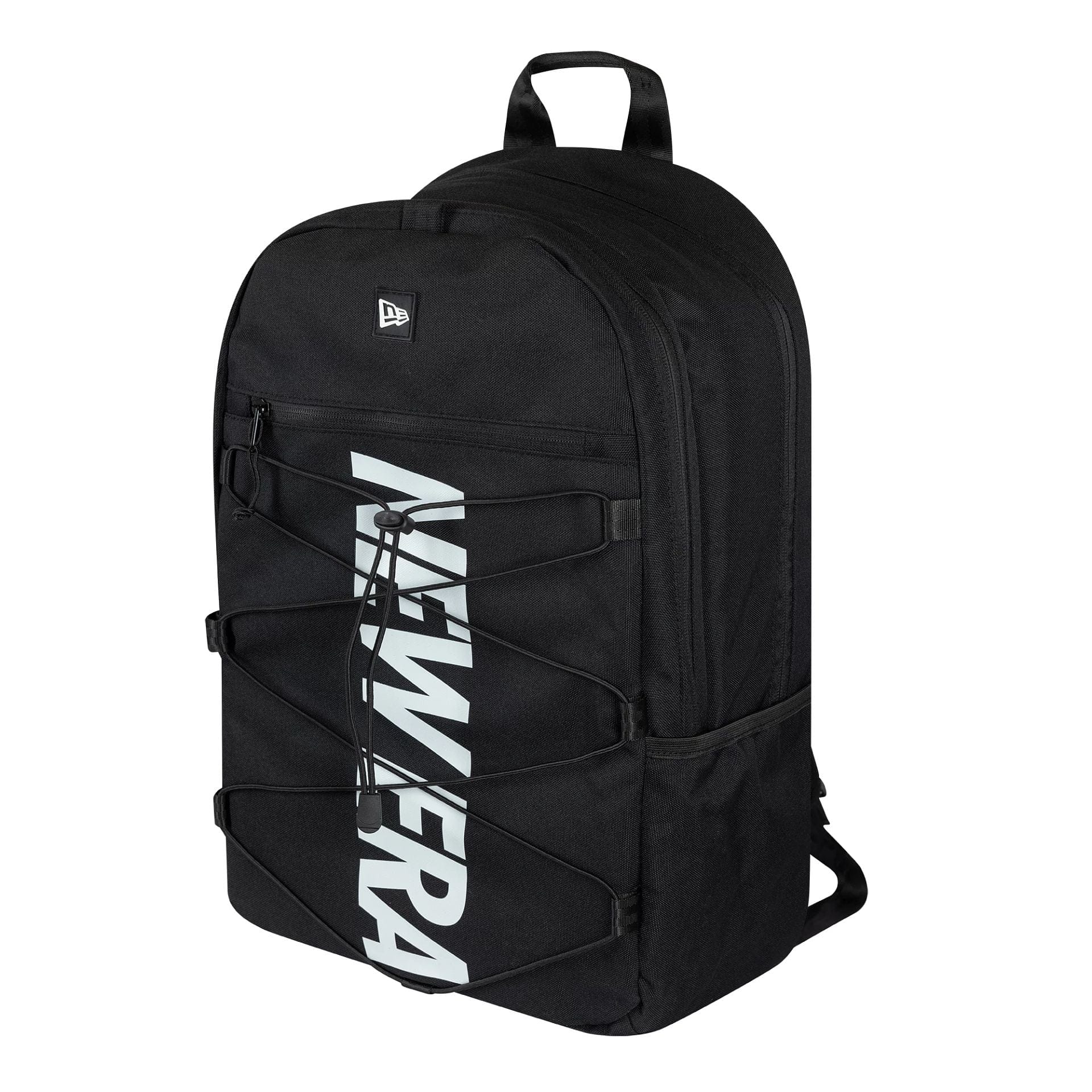 This is a New Era Black Delaware Backpack 1