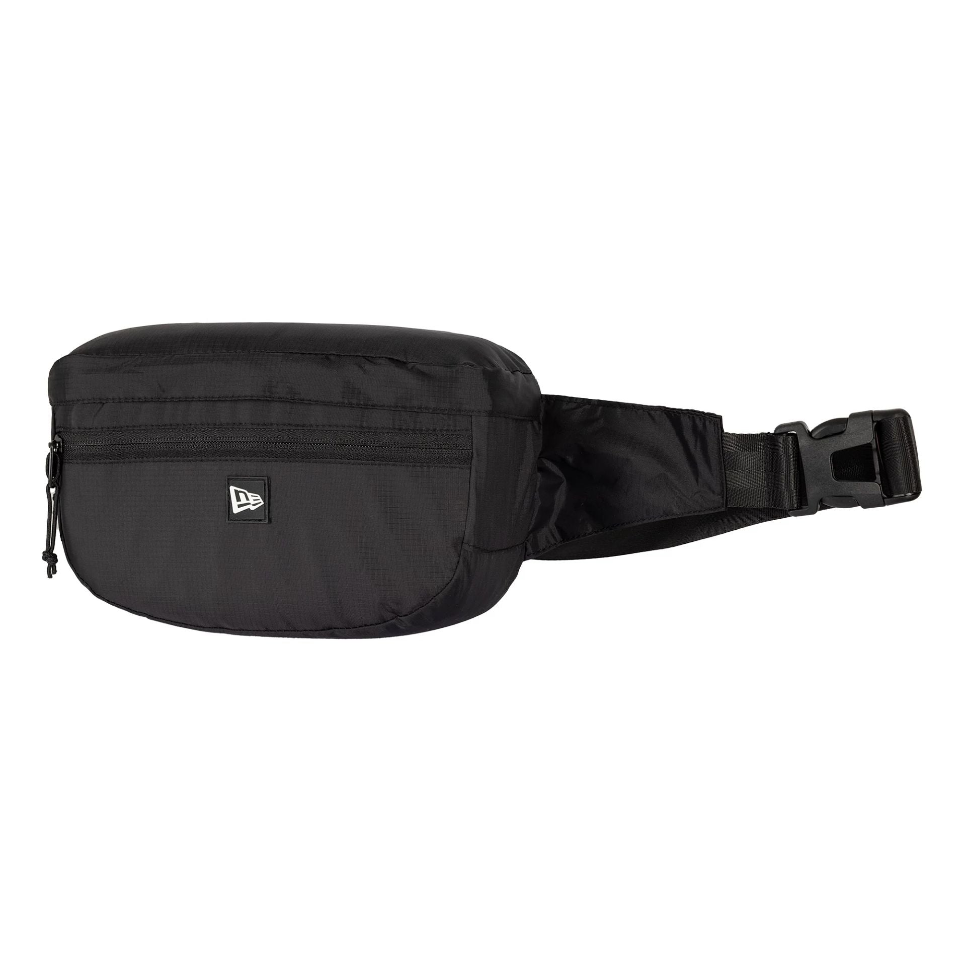 This is a New Era Black Waist Bag 1