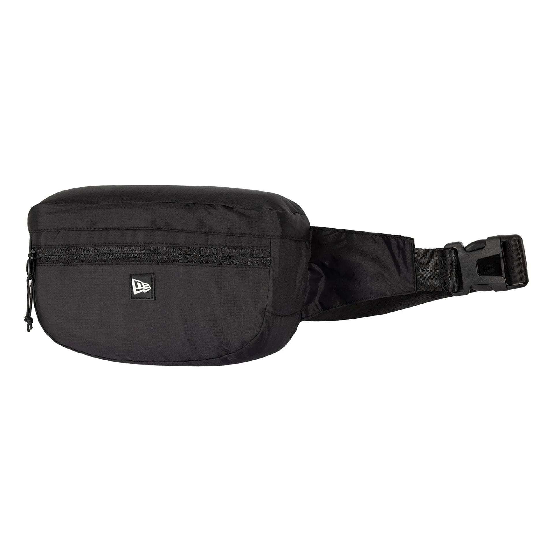 This is a New Era Black Waist Bag 1