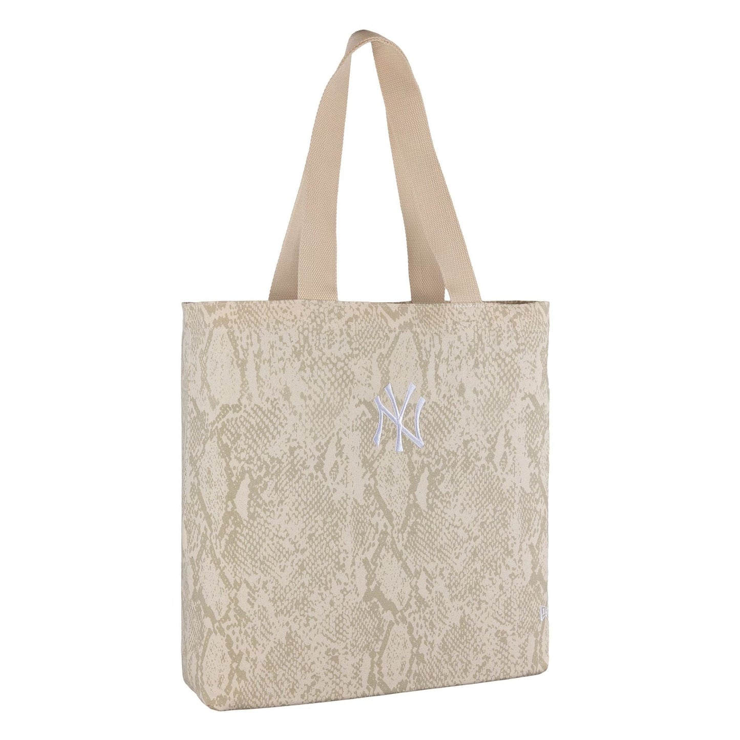 This is a New York Yankees Animal Print Cream Tote Bag 3