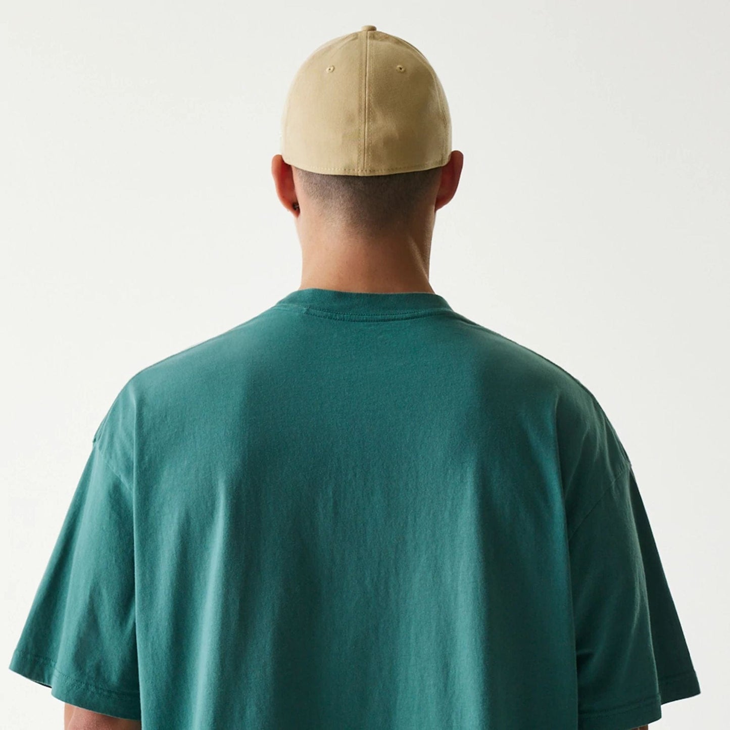 The Male model is wearing Boston Red Sox MLB City Connect G1 Dark Green T-Shirt 7