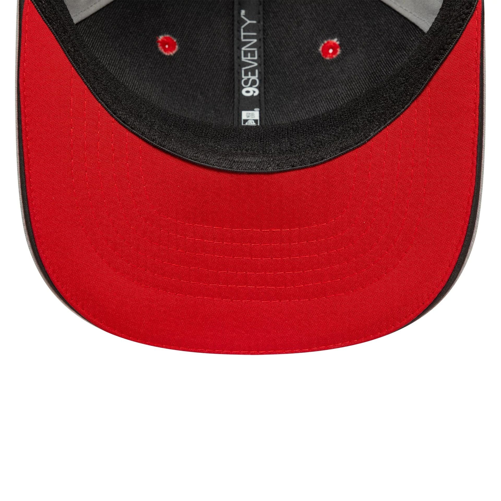 This is a Visa Cash App Racing Bulls Yuki Tsunoda Japan Race Special Grey 9SEVENTY Stretch Snap Adjustable Cap 2