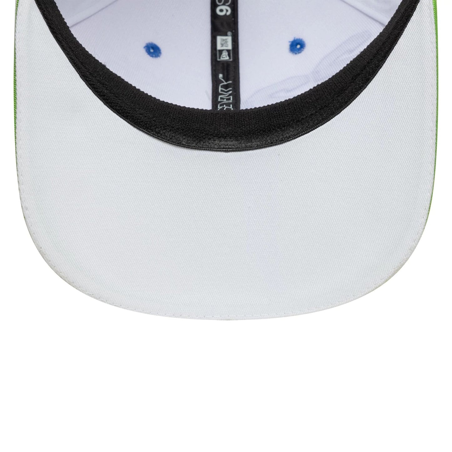 This is a Visa Cash App Racing Bulls Driver Yuki Tsunoda White 9SEVENTY Stretch Snap Adjustable Cap 5