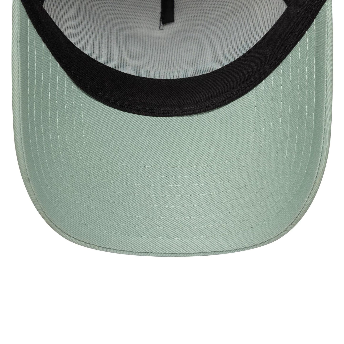 This is a New Era Summer Santorini Pastel Green 9FORTY A-Frame Trucker Adjustable Cap 5