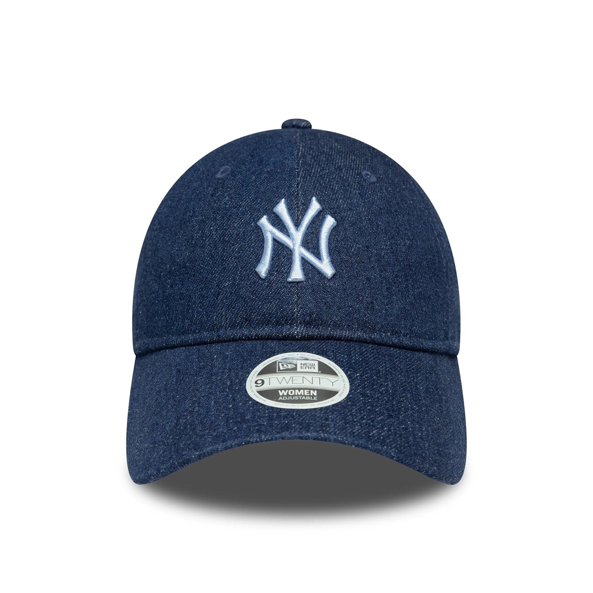 This is a New York Yankees Womens MLB Denim Navy 9TWENTY Adjustable Cap 2
