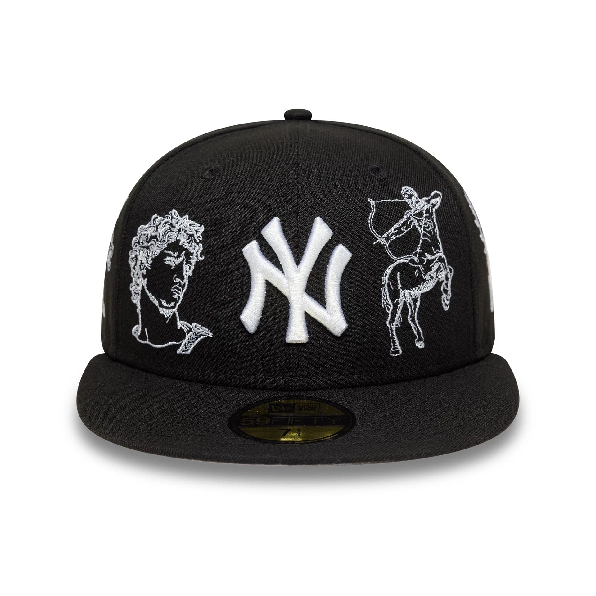 This is a New York Yankees MLB Mythical Black 59FIFTY FItted Cap 2
