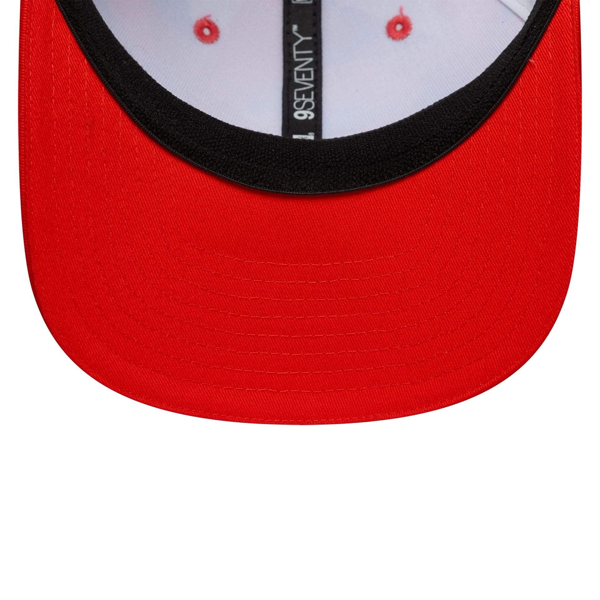 This is a Alpine Racing Silverstone Race Special White 9SEVENTY Stretch Snap Adjustable Cap 2