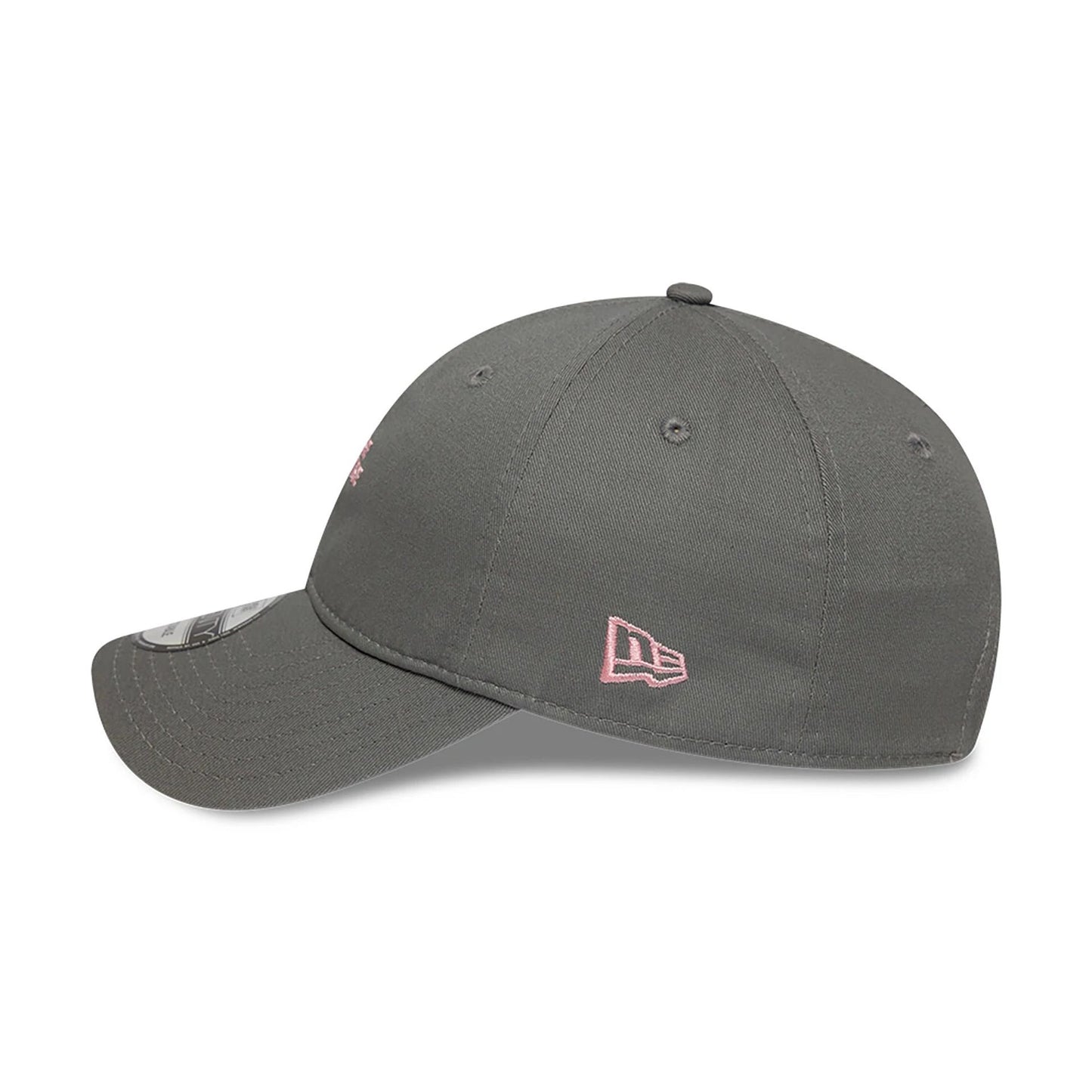 This is a New Era Aspire To Retire Slogan Grey 9TWENTY Adjustable Cap 7