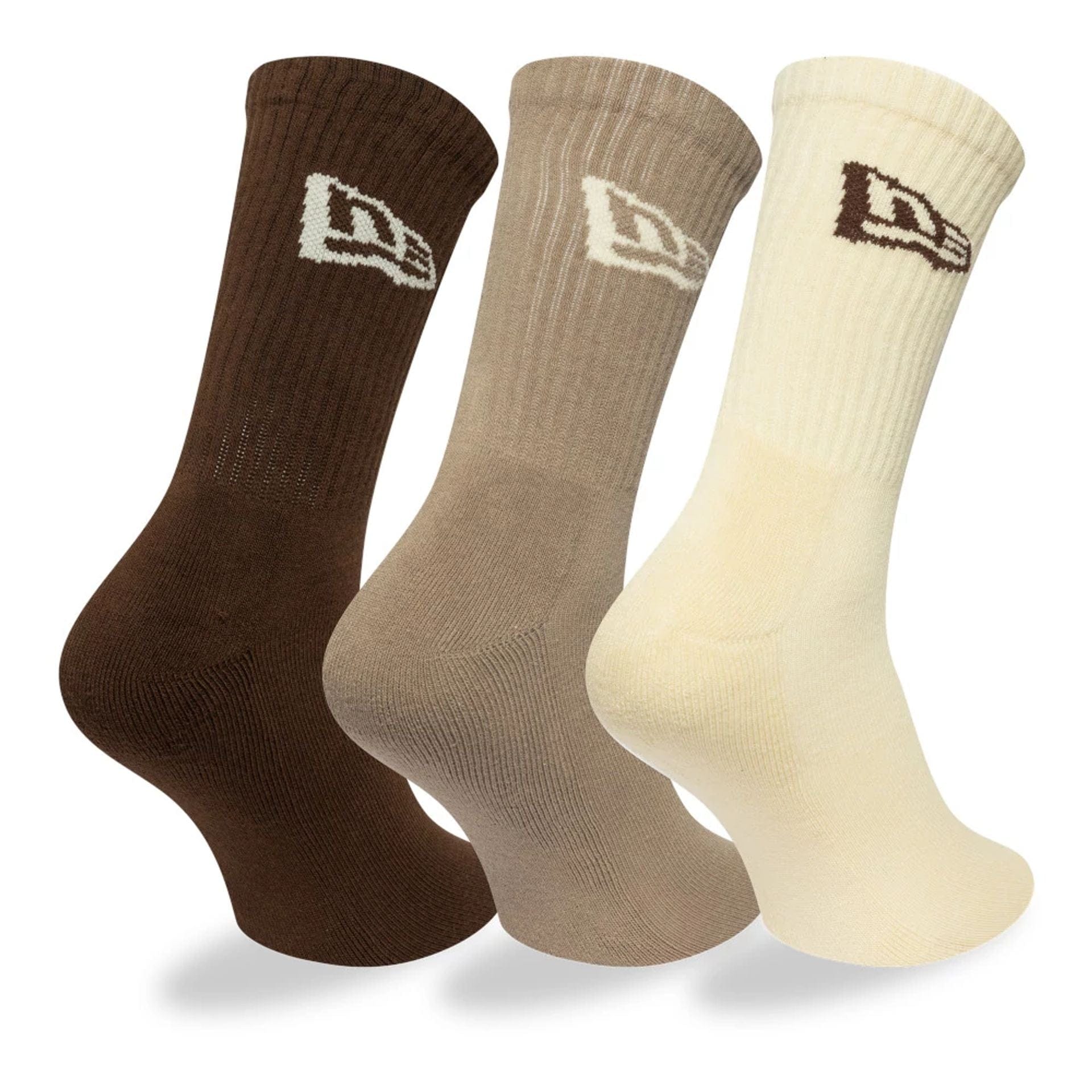 This is a New Era Flag Pastels 3 Pack Crew Socks 2