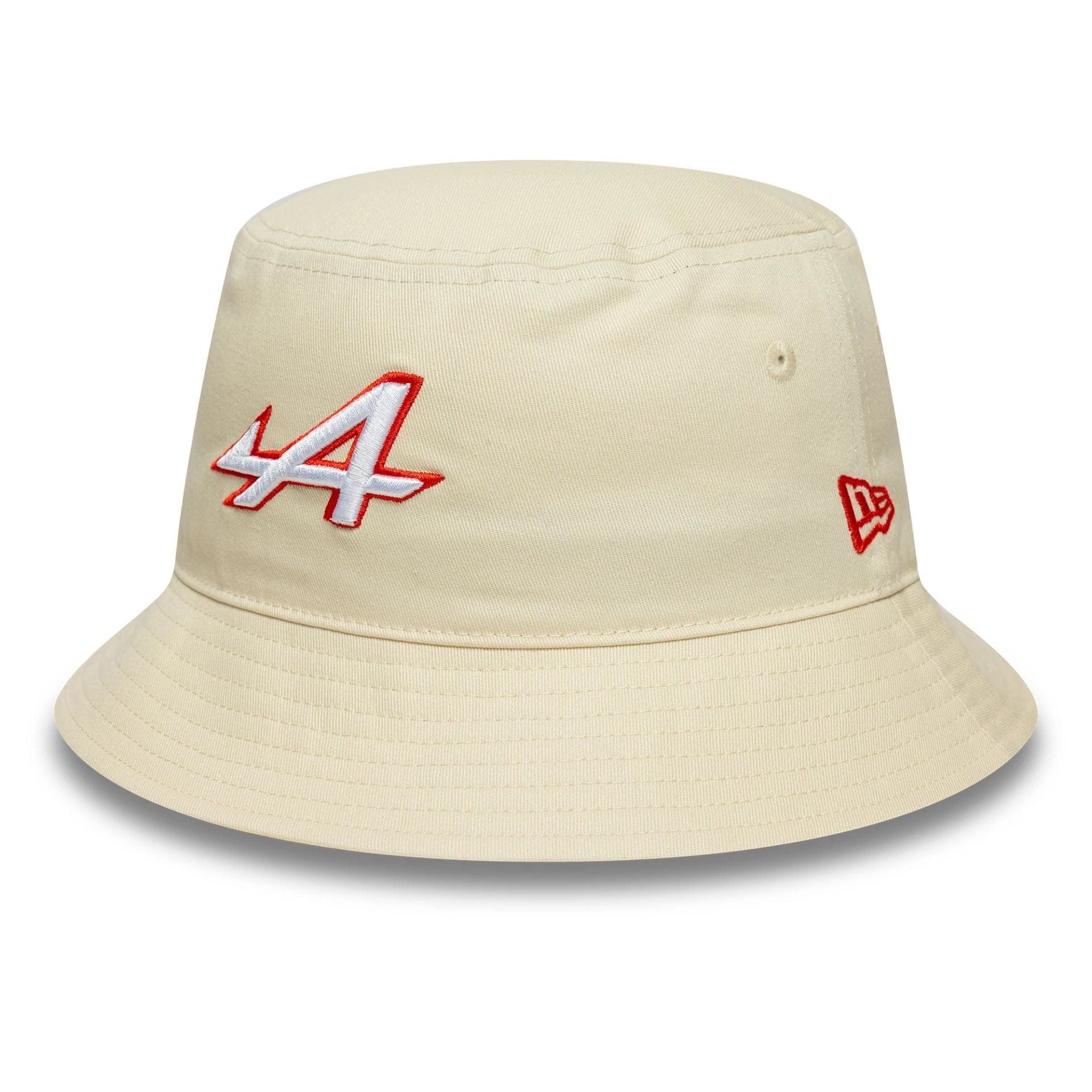 This is a Alpine Racing Seasonal Pop Cream Tapered Bucket Hat 1