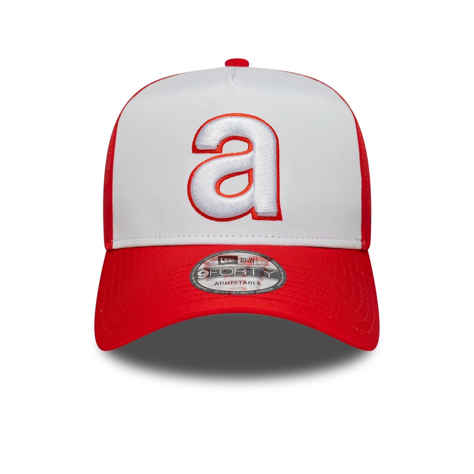 This is a Aprilia Embroidery Red 9FORTY A-Frame Adjustable Cap 2
