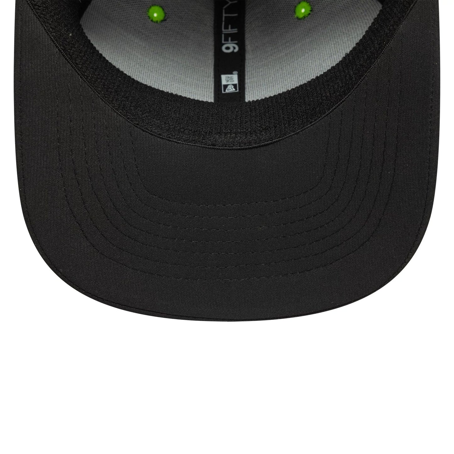 This is a McLaren Racing Pop Black 9FIFTY Stretch Snap Adjustable Cap 5