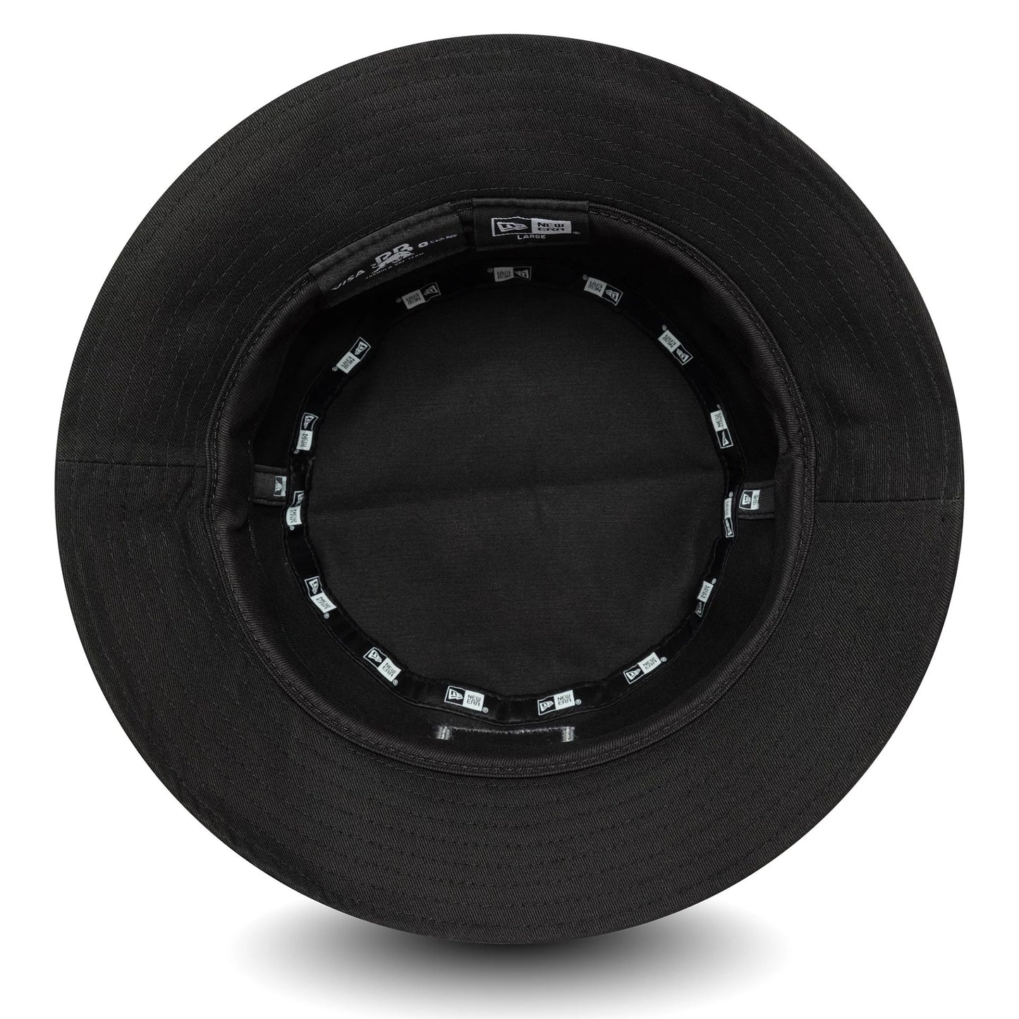 This is a Visa Cash App Racing Bulls Seasonal Black Bucket Hat 5