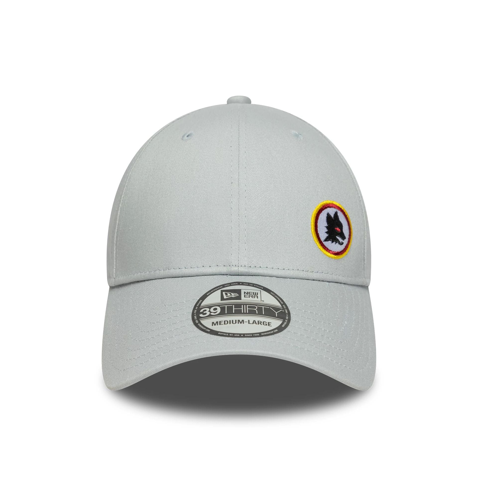 This is a AS Roma 2018 Pastel Blue 39THIRTY Stretch Fit Cap 2