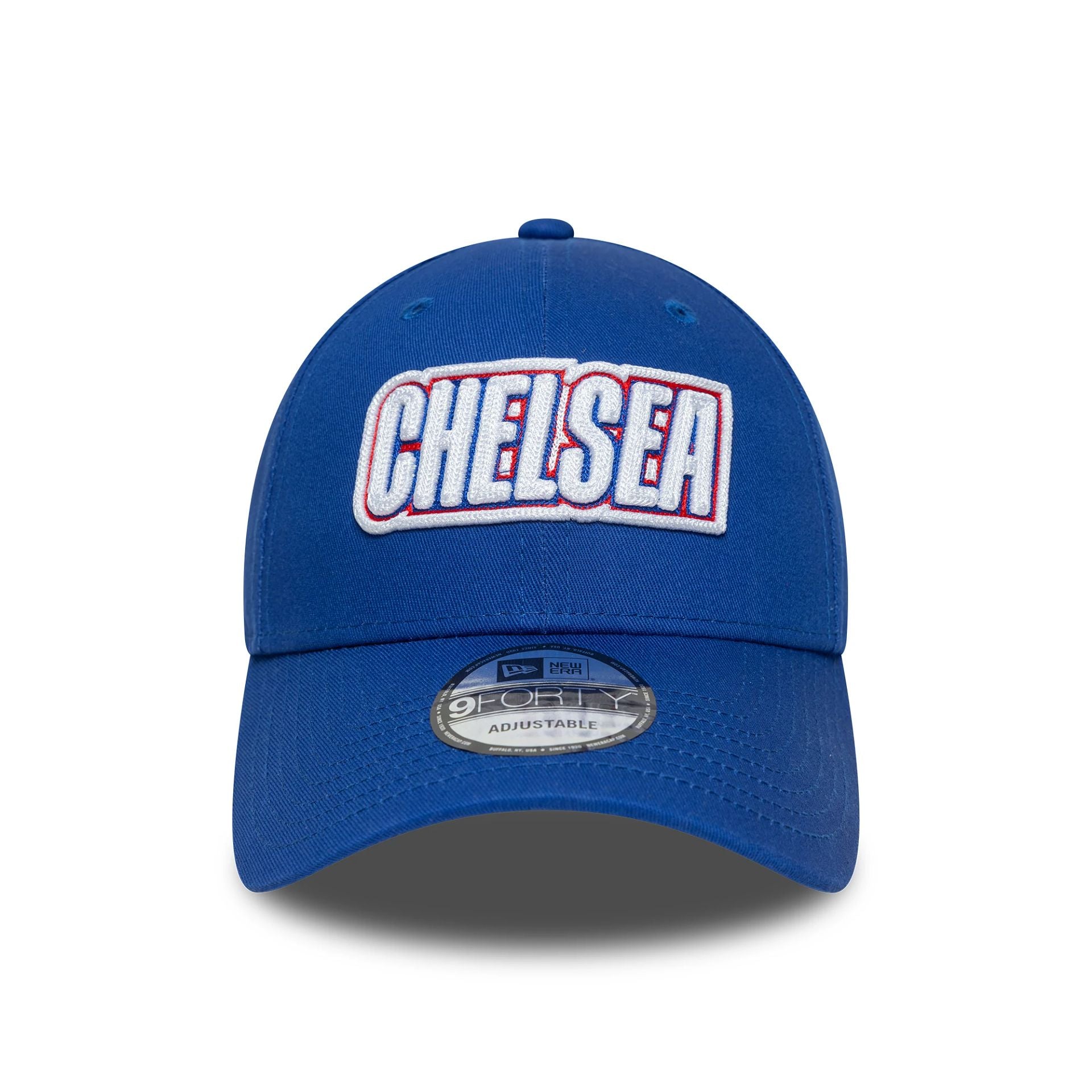 This is a Chelsea FC Lion Crest Keyline Blue 9FORTY Adjustable Cap 2