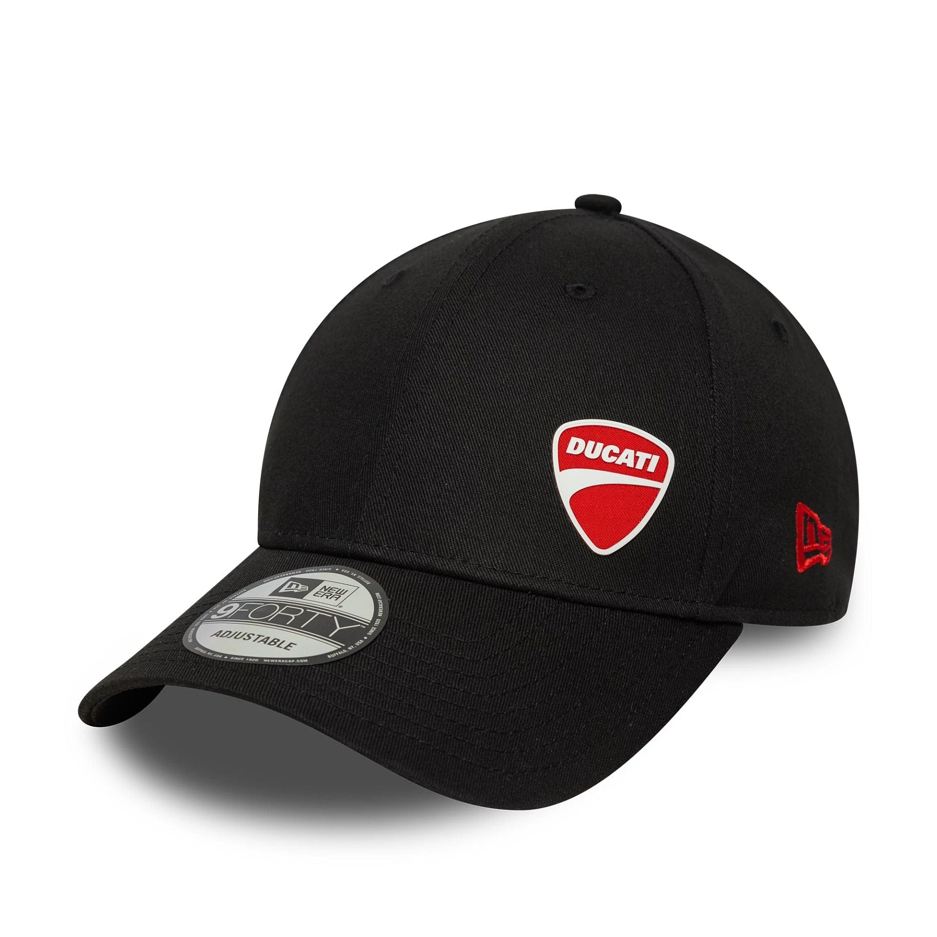 This is a Ducati Motor Logo Flawless Black 9FORTY Adjustable Cap 1