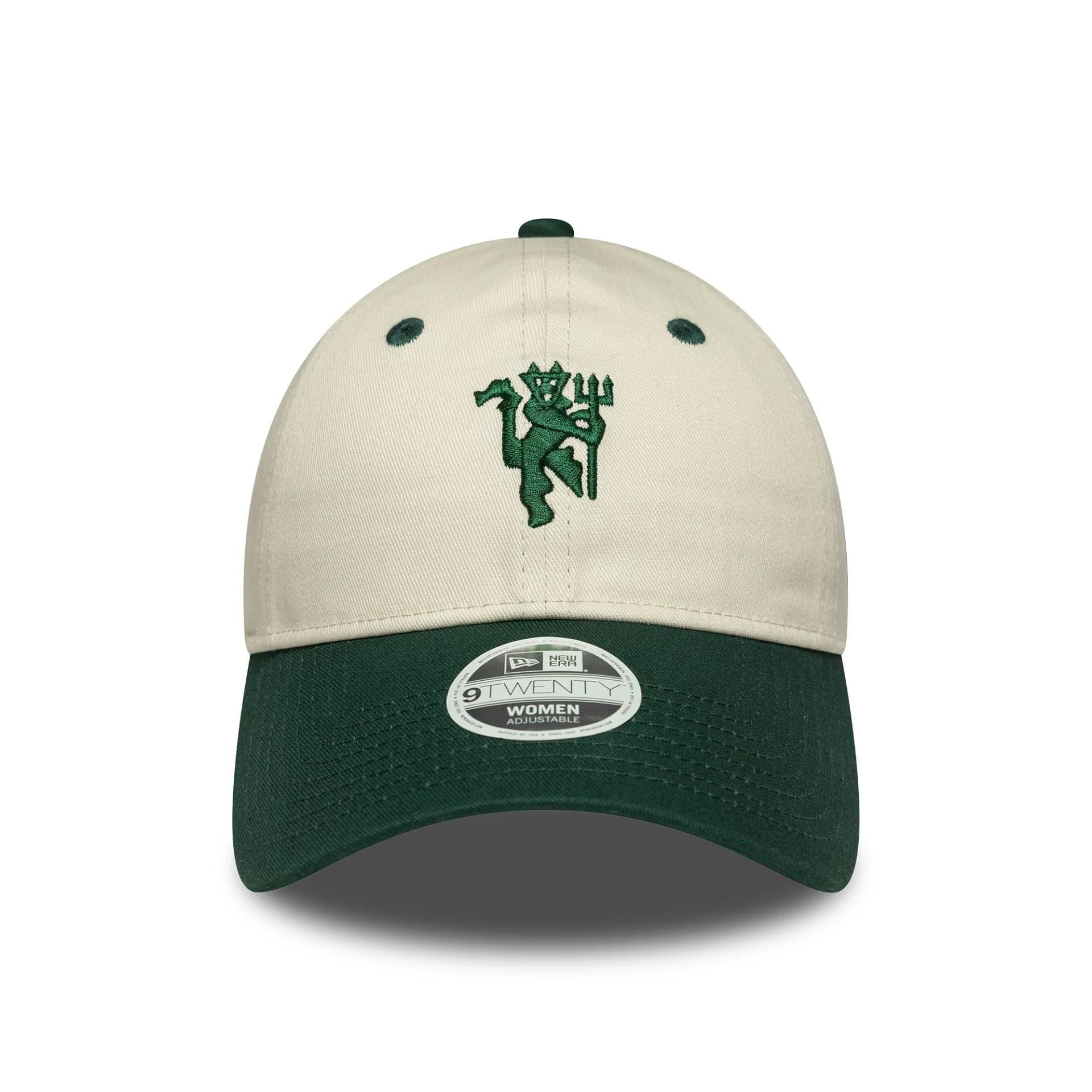 This is a Manchester United FC Womens Contrast Cream 9TWENTY Adjustable Cap 2