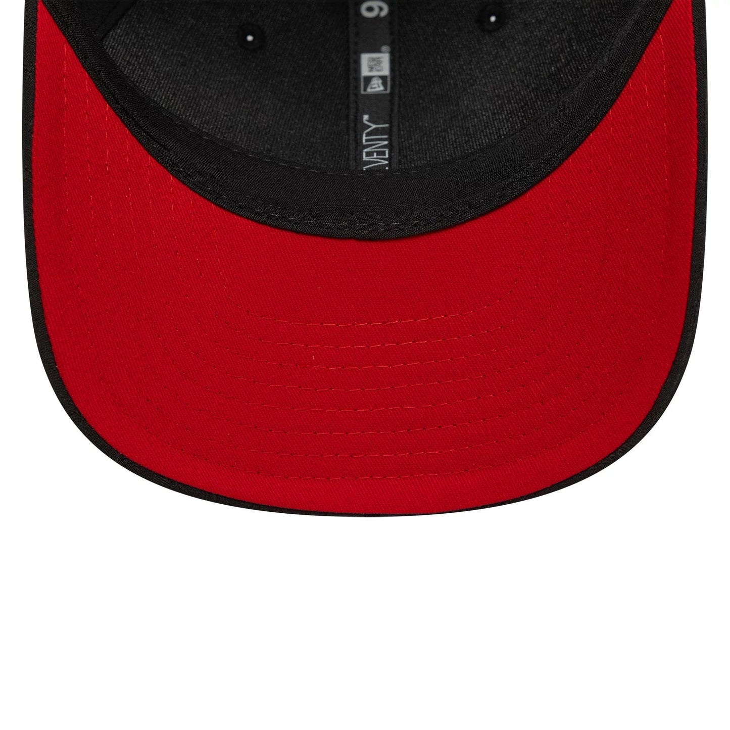 This is a Stade Toulousain Recycled Black 9SEVENTY Stretch Snap Adjustable Cap 5