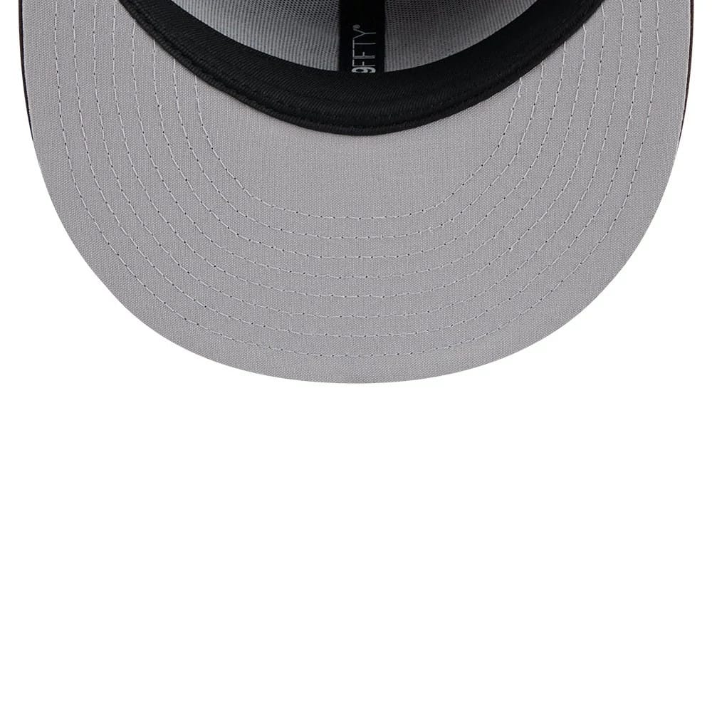Pictured is this MiLB Theme Night Hartford Yard Goats 59FIFTY Fitted cap in dark brown. 2