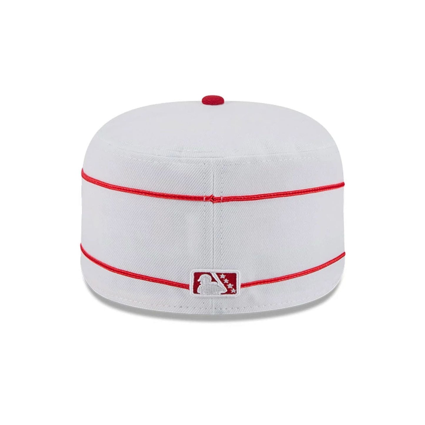 This is a Worcester Red Sox MiLB Theme Nights 2025 White Pillbox Cap 7