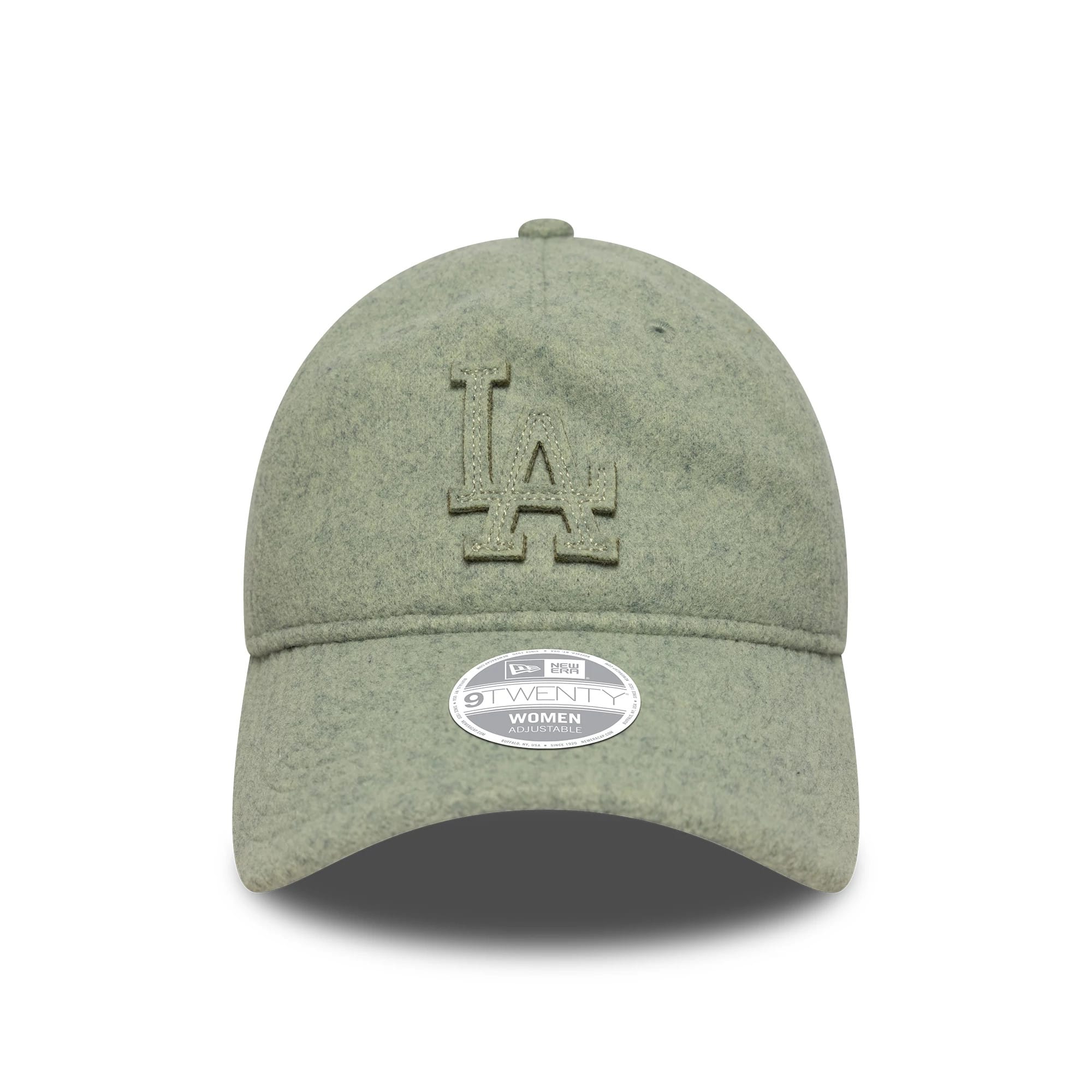 This is a LA Dodgers Womens MLB Pastel Green 9TWENTY A-Frame Adjustable Cap 2