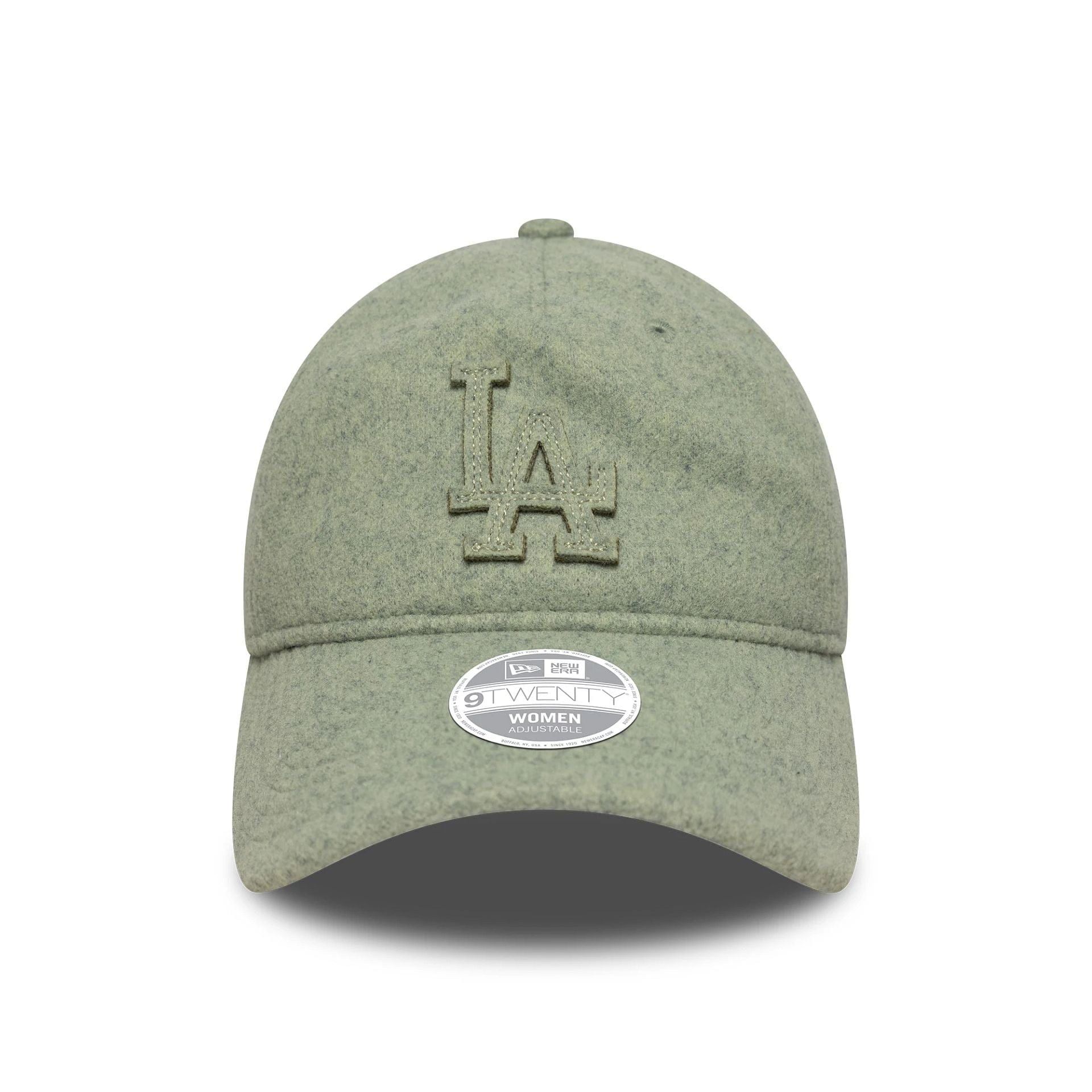 This is a LA Dodgers Womens MLB Pastel Green 9TWENTY A-Frame Adjustable Cap 2
