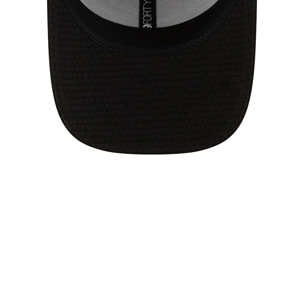 This is a New York Yankees MLB Flawless Mesh Black 9FORTY Adjustable Cap. 5