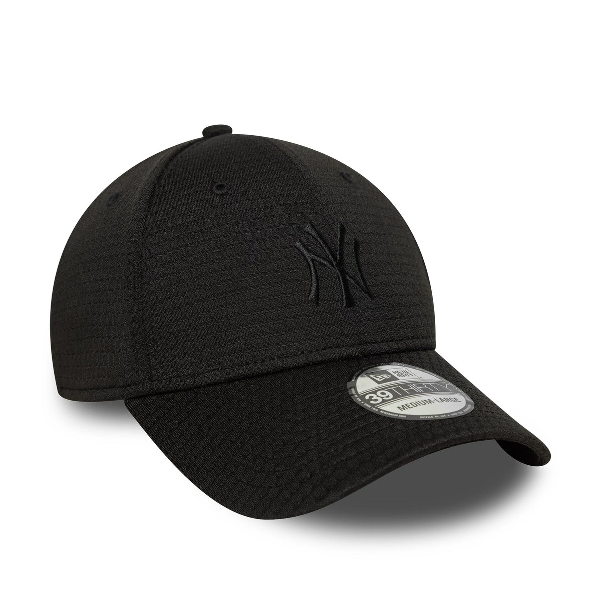 This is a New York Yankees MLB Stretch Mesh Black 39THIRTY Stretch-Fit Cap 3