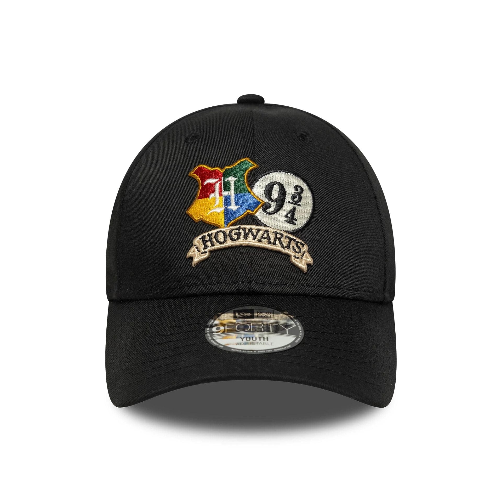 This is a Harry Potter Hogwarts Youth Warner Brothers Black 9FORTY Adjustable Cap 2