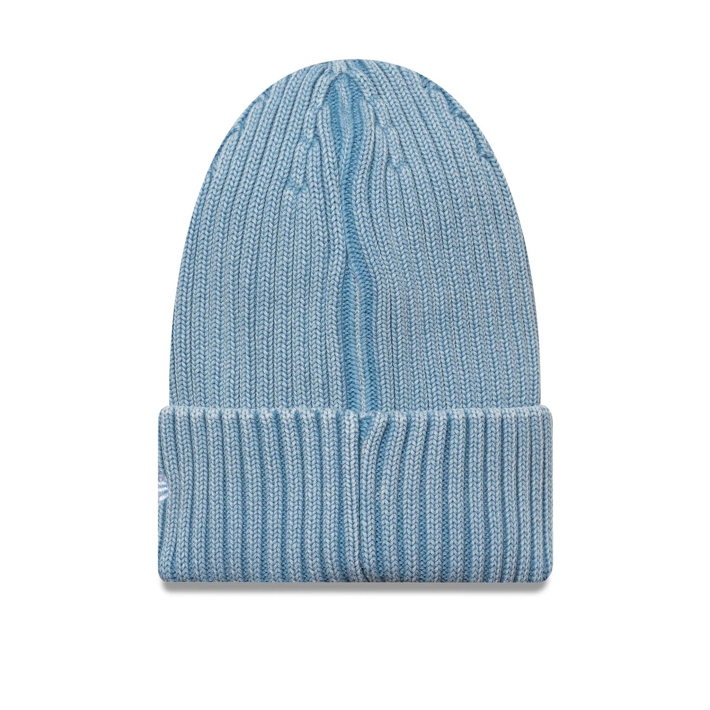This is a LA Dodgers MLB Washed Pastel Blue Cuff Knit Beanie Hat 2