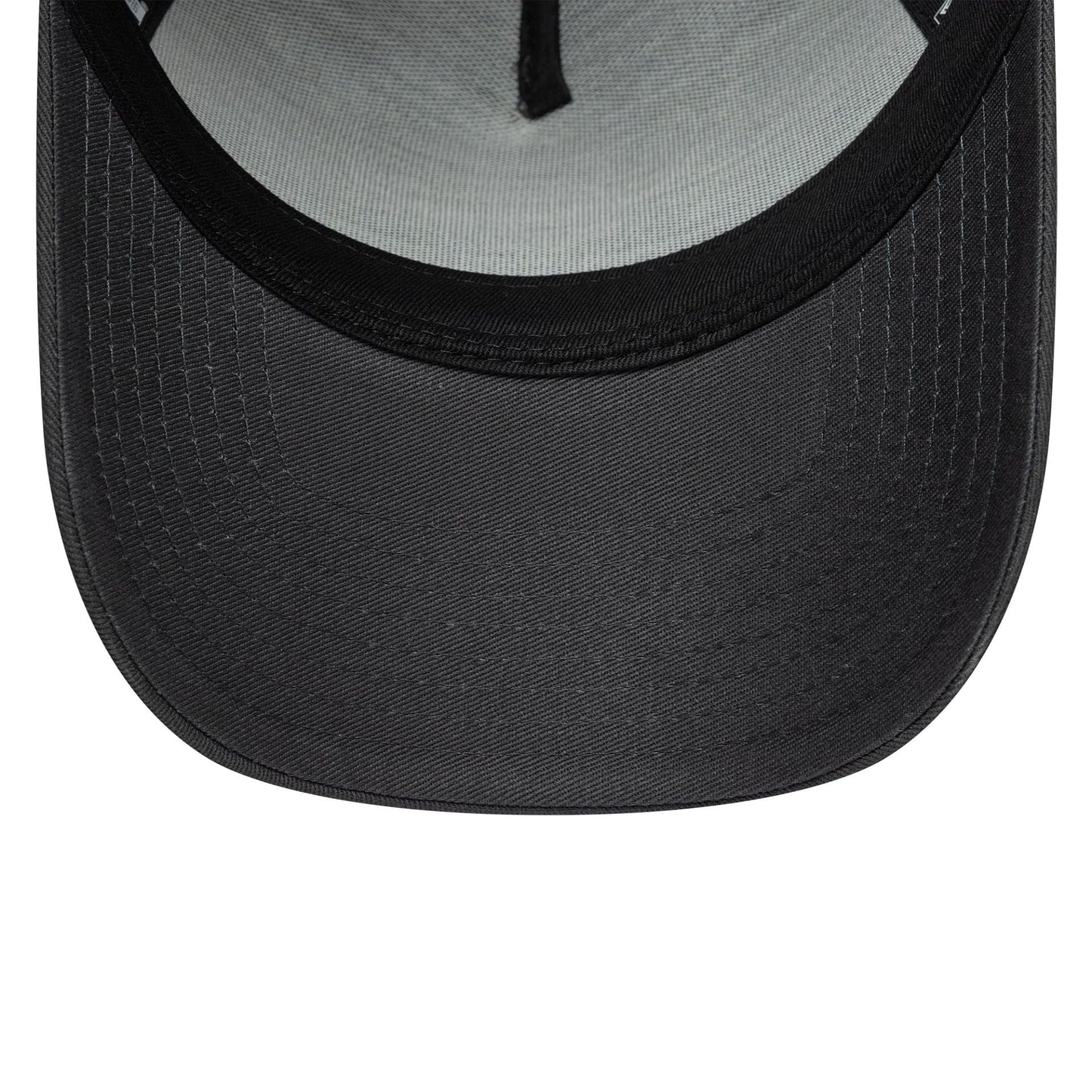 This is a Chicago Bulls NBA Metallic Dark Grey 9FORTY E-Frame Adjustable Cap 5