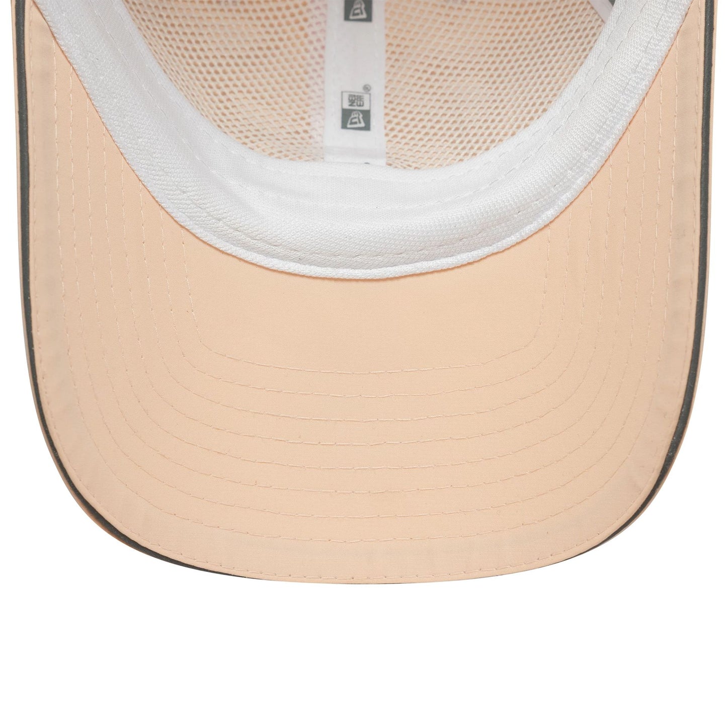 This is a New York Yankees Womens MLB Flawless Pastel Pink Pony Tail Adjustable Cap 5