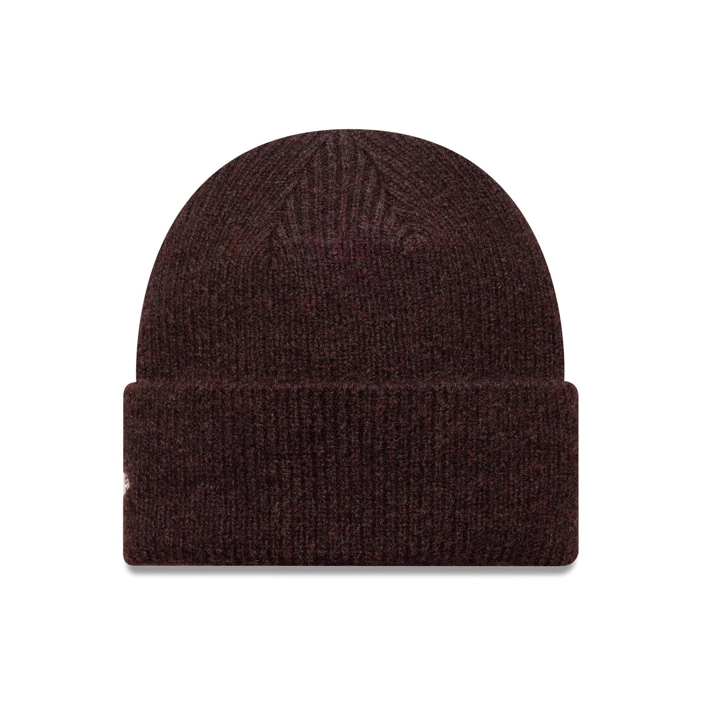 This is a New York Yankees Womens MLB Dark Red Wide Cuff Knit Beanie Hat 2