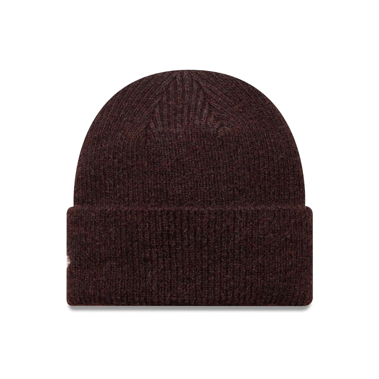 This is a New York Yankees Womens MLB Dark Red Wide Cuff Knit Beanie Hat 2