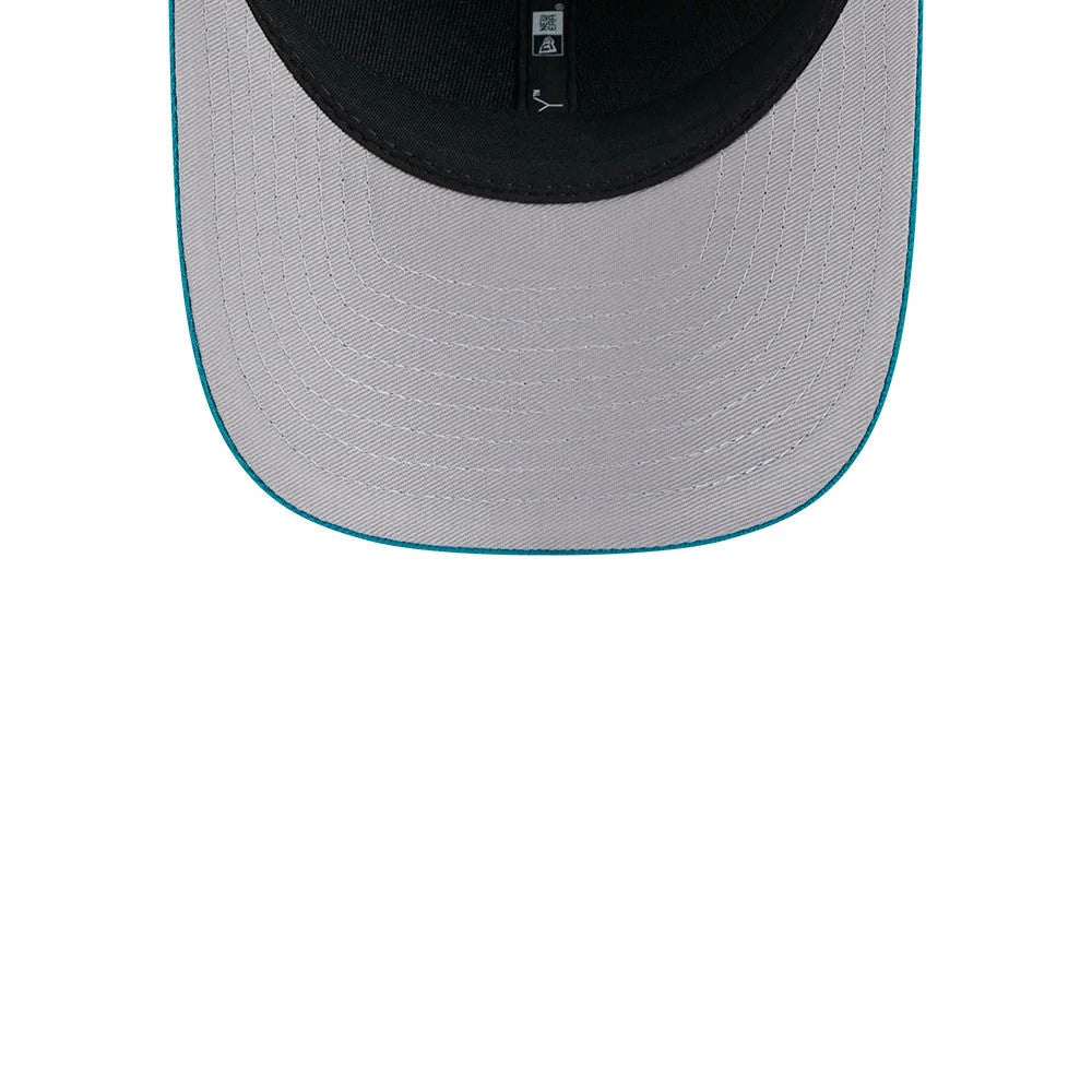 Pictured is this NFL Team Jacksonville Jaguars 9FORTY M-Crown cap in turquoise. 2