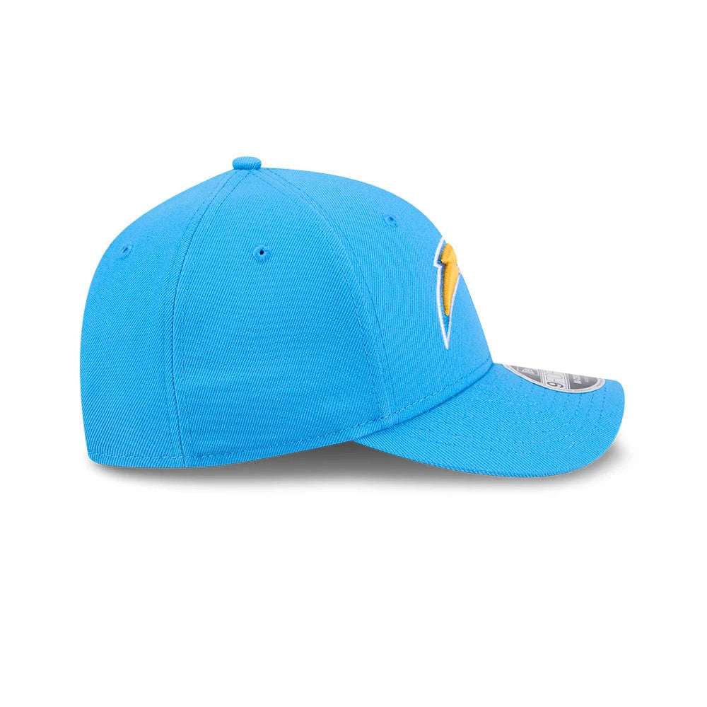 Pictured is this NFL Team LA Chargers 9FORTY M-Crown cap in blue. 7
