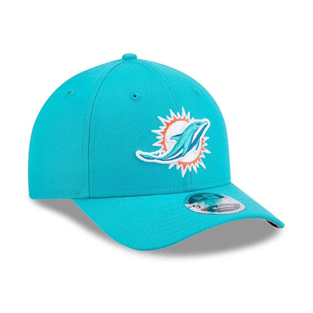 Pictured is this NFL Team Miami Dolphins 9FORTY M-Crown cap in turquoise. 4