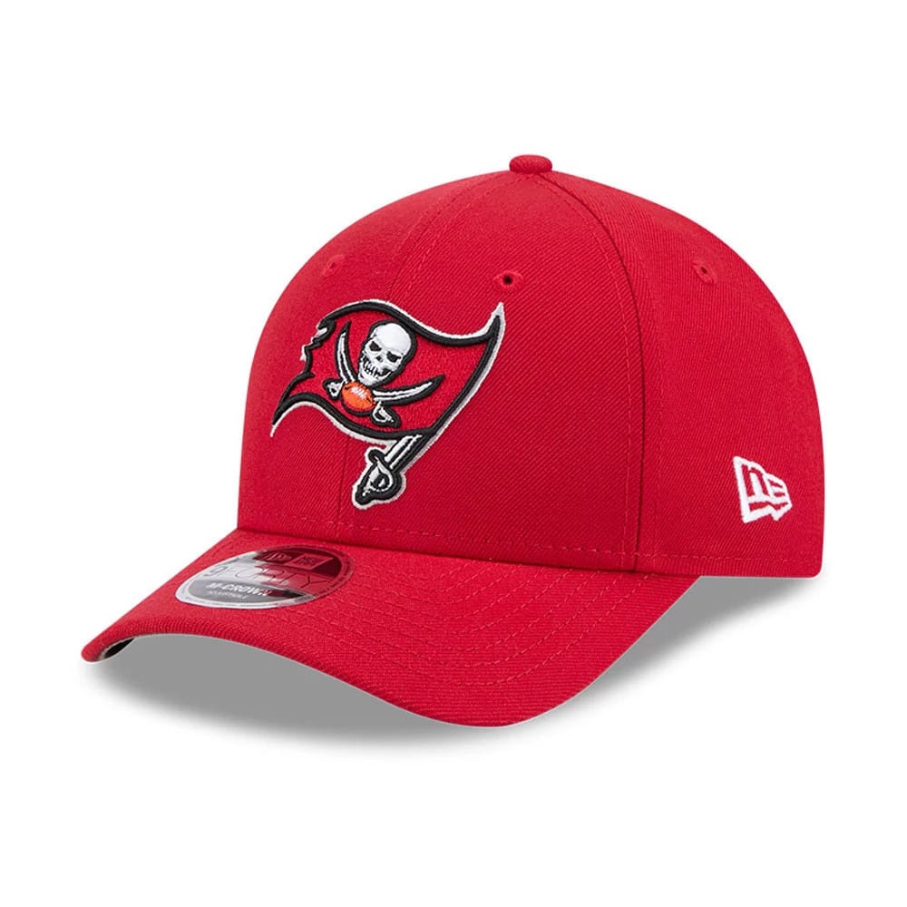 Pictured is this NFL Team Tampa Bay Buccaneers 9FORTY M-Crown cap in red. 1