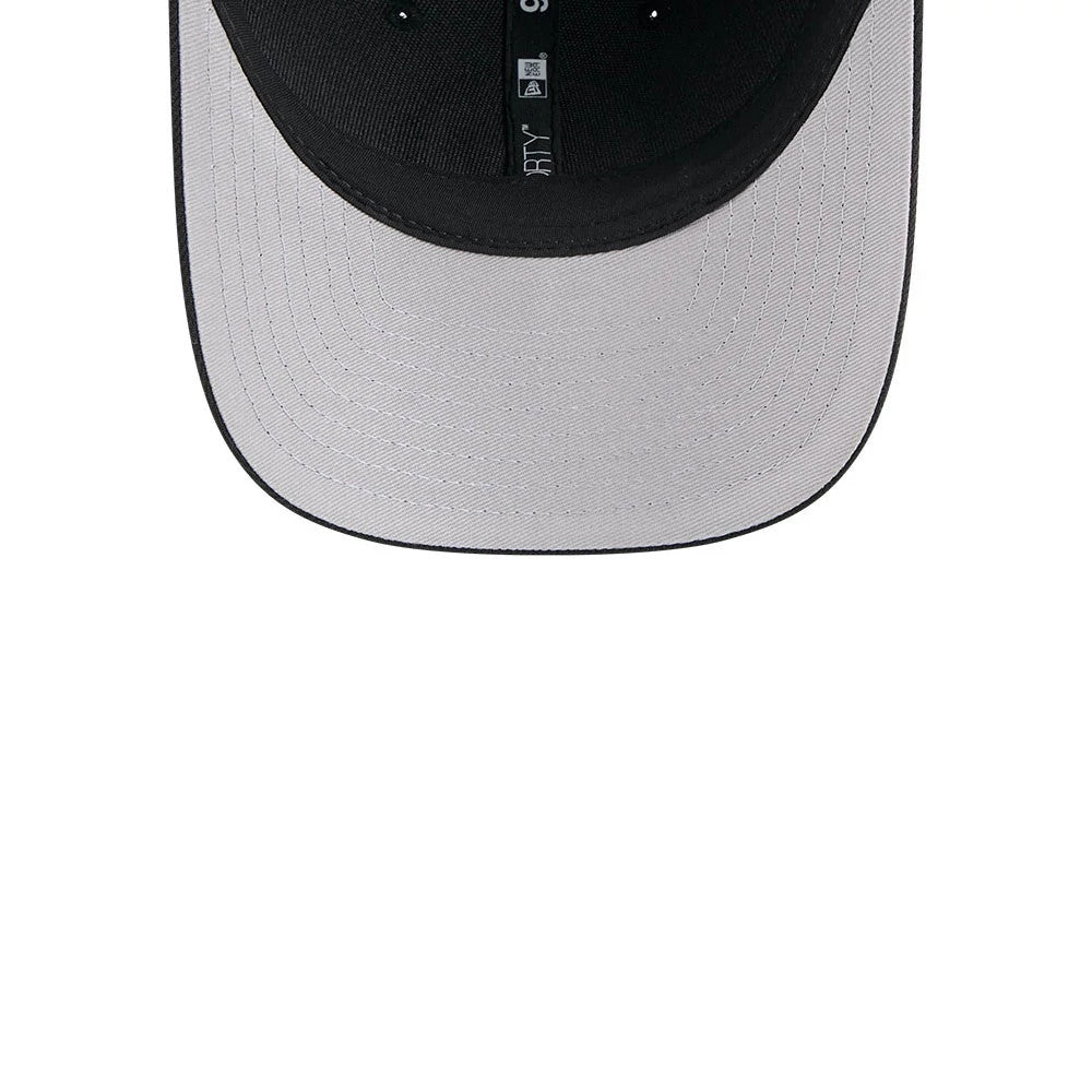 Pictured is this NFL Team Pittsburgh Steelers 9FORTY M-Crown cap in black. 2