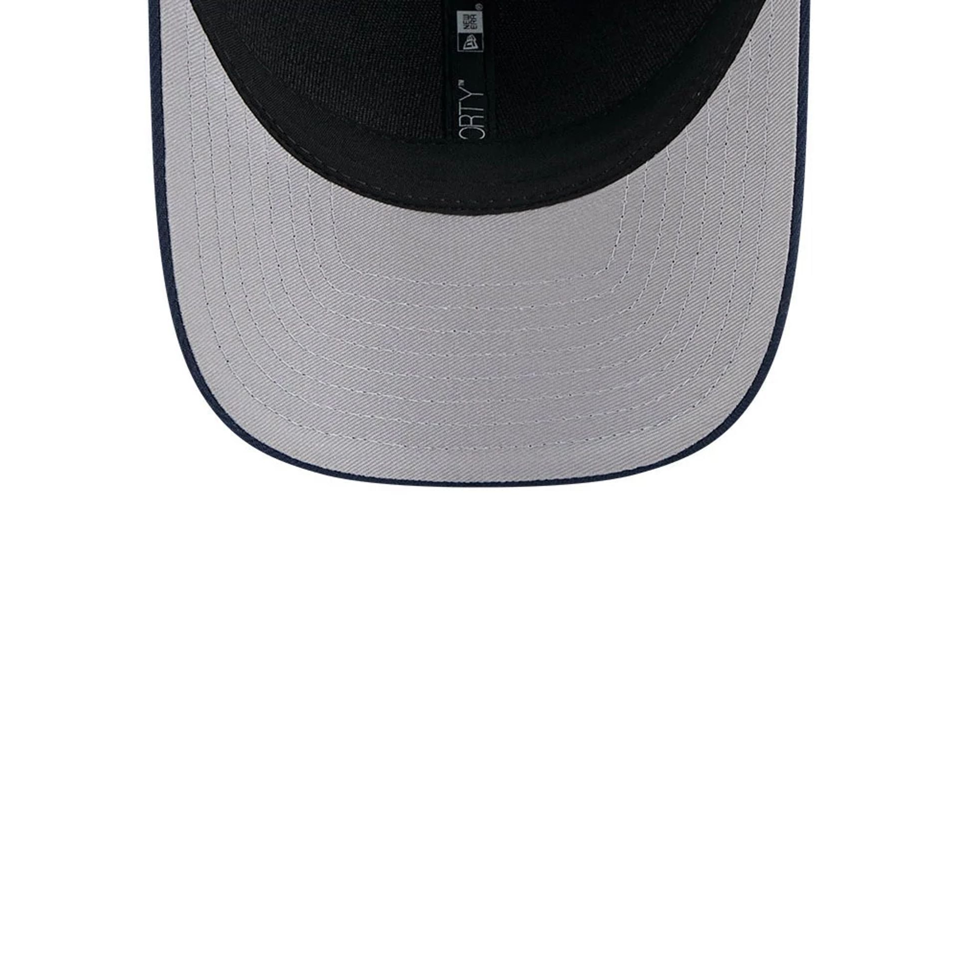 Pictured is this NFL Team Seattle Seahawks 9FORTY M-Crown cap in dark blue. 2