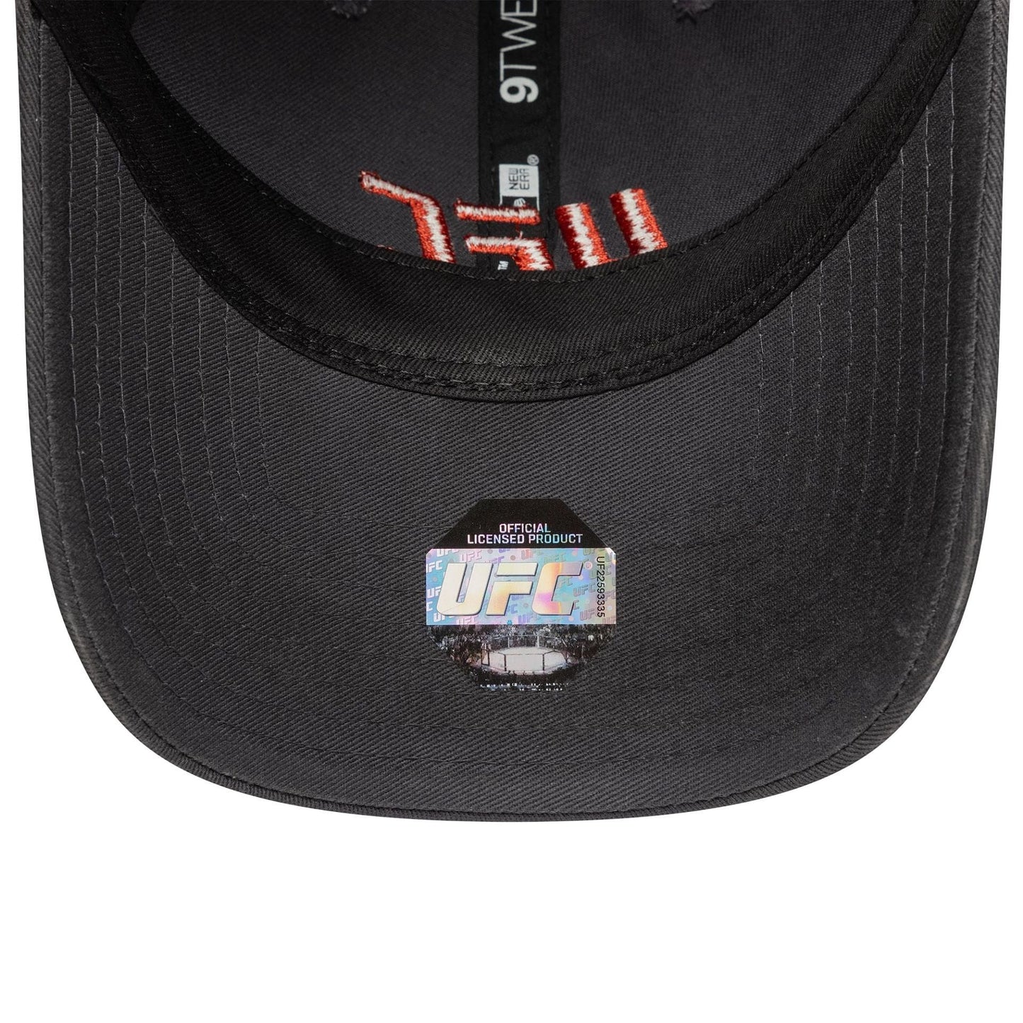 This is a UFC Ultimate Fighting Oil Wash Dark Grey 9TWENTY Adjustable Cap 7