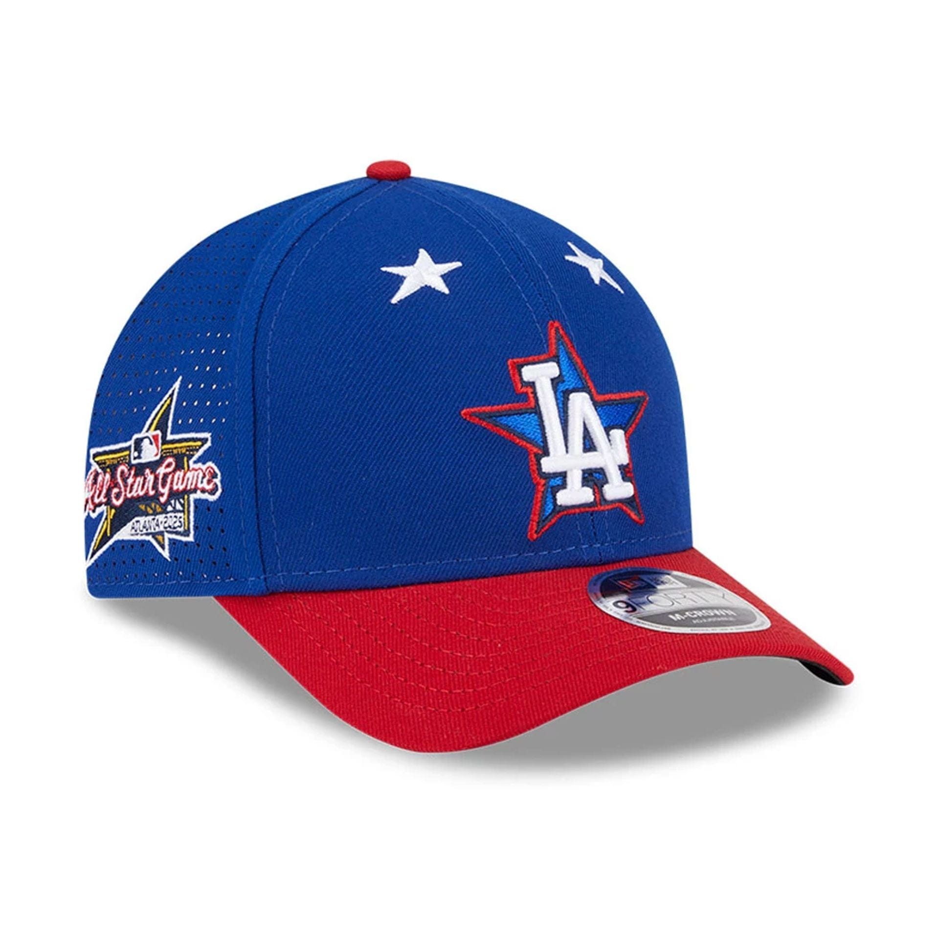 This is a LA Dodgers MLB 2025 All Star Game Blue 9FORTY M-Crown Adjustable Cap 1