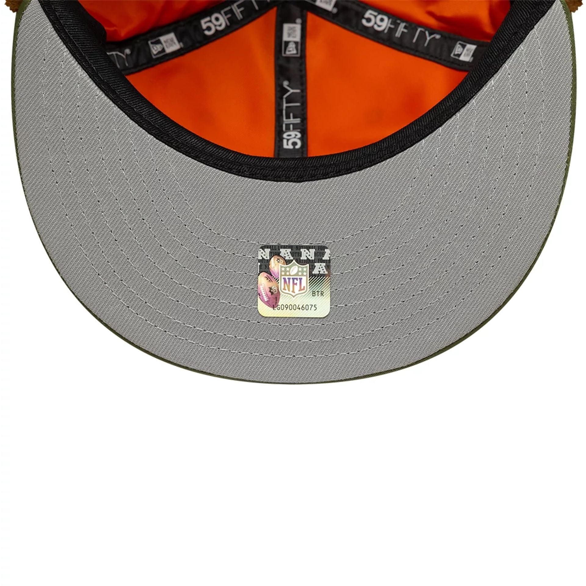 This is a Kansas City Chiefs NFL x Alpha Green Dogear 59FIFTY Fitted Cap 2