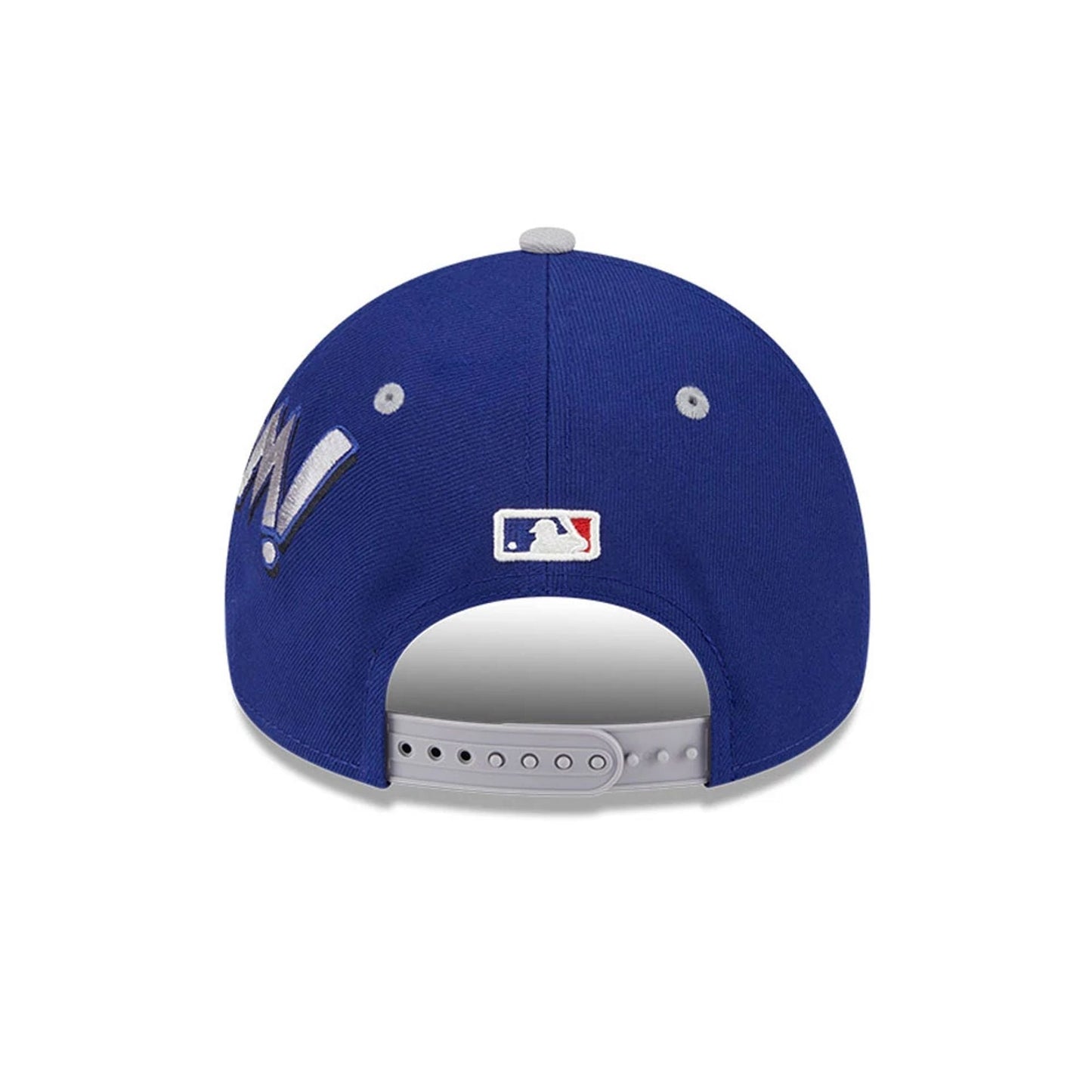 This is a LA Dodgers 2025 MLB Diamond Hero Edition Dark Blue 9FORTY A-Frame Adjustable Cap 7