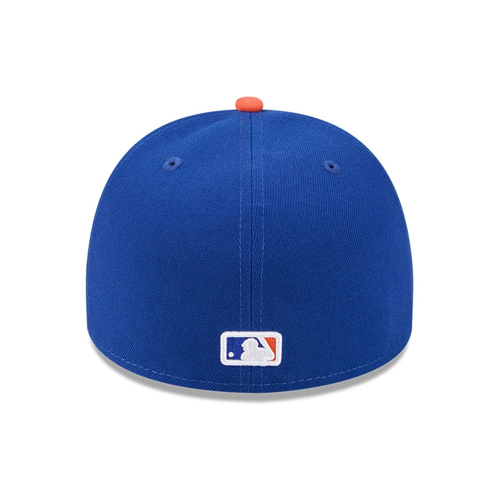 Pictured is this MLB Cartoon New York Mets 59FIFTY A-Frame Fitted cap in blue. 7
