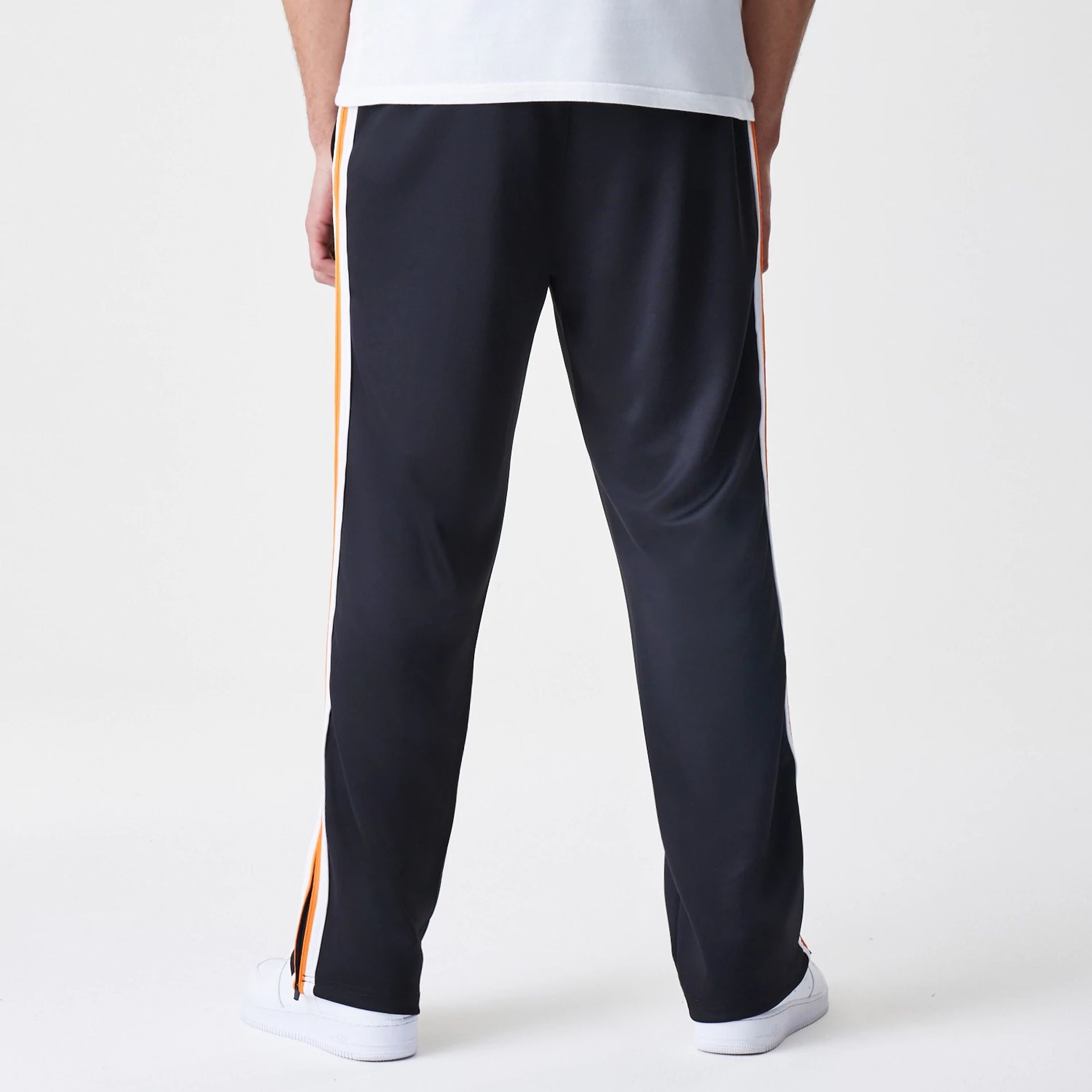 The Male model is wearing McLaren Racing Poly Black Joggers 2