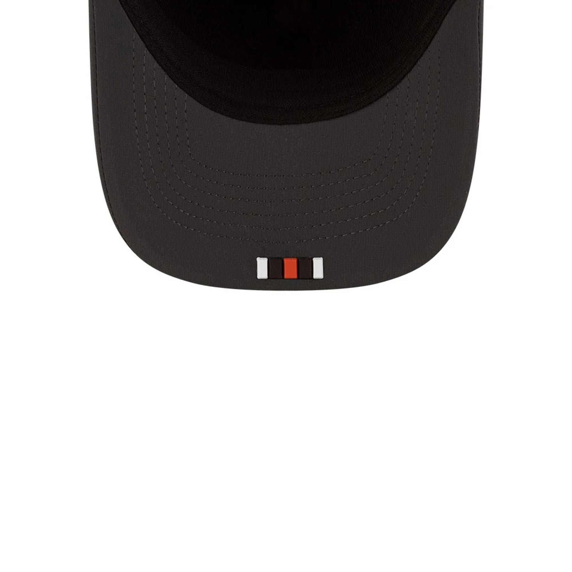 This is a Cleveland Browns NFL Sideline 2025 Charcoal 9FORTY M-Crown Adjustable Cap 2