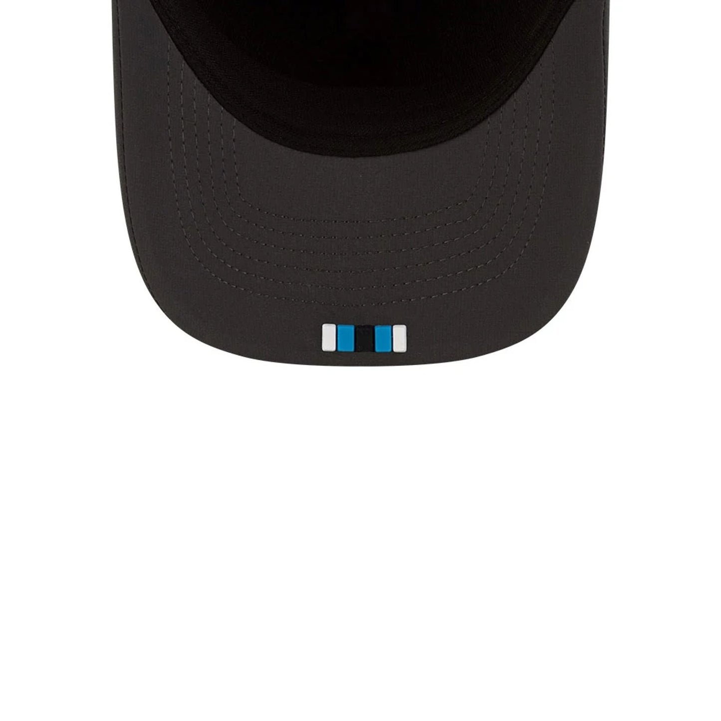 This is a Carolina Panthers NFL Sideline 2025 Charcoal 9FORTY M-Crown Adjustable Cap 7