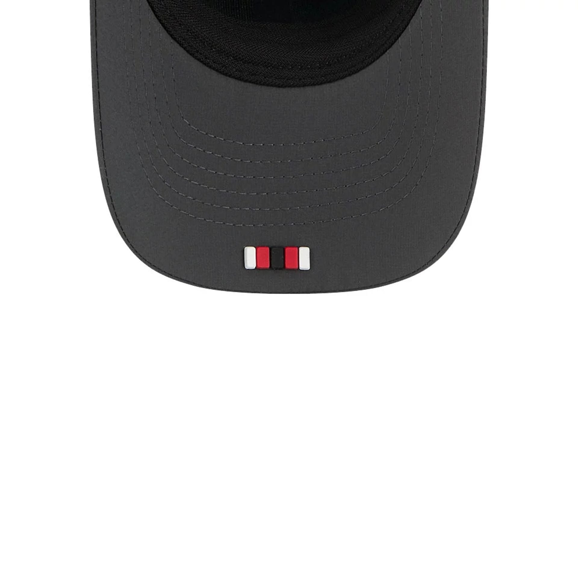 This is a San Francisco 49ers NFL Sideline 2025 Charcoal 9FORTY M-Crown Adjustable Cap 2