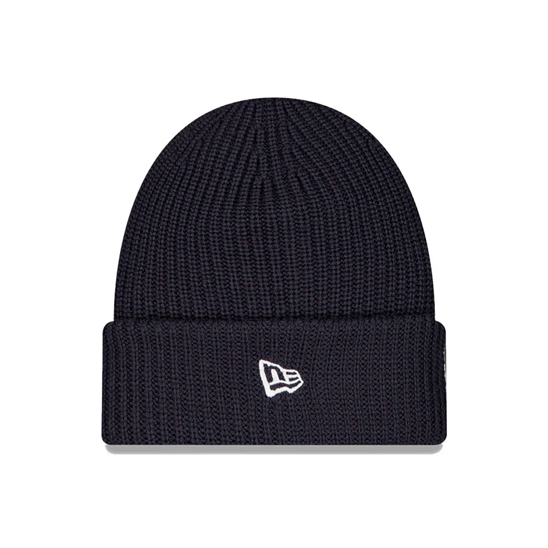 This is a Buffalo Bills NFL Sideline 2025 Black Cuff Knit Beanie Hat 2